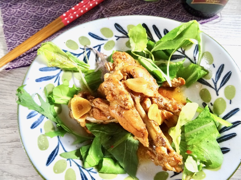featured image of collagen rich balsamic soy chicken