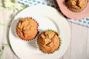 Carrot and zucchini muffins gluten free